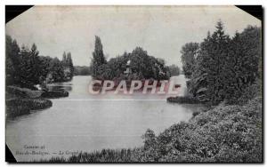 Old Postcard Bois de Boulogne Grand Lake