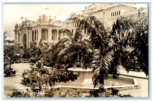 c1940's Guayaquil Municipal Government Palace Ecuador Unposted Postcard