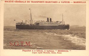 Mendoza Societe Generale De Transports Maritimes Ship 