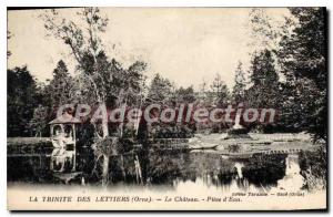 Postcard Old La Trinite Lettiers Of The Castle