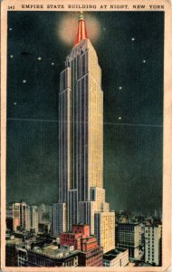 Empire State Building at Night,New York,NY BIN