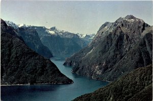 Stunning Milford Sound, New Zealand: A Fiord Experience! postcard