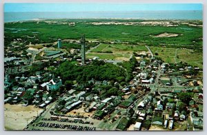 Provincetown Cape Cod Massachusetts MA Aerial View Grounds & Buildings Postcard