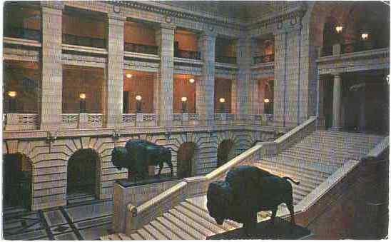 The Grand Staircase, Manitoba Legislative Building, Winnipeg, Canada, Pre-zip