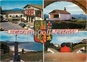 Postcard Modern Bidart From left to right instead of the Mayor General view o...