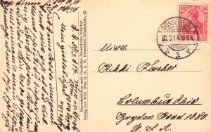 Vintage Postcard O. Erdmann Das Jawort Portrait Artwork