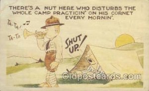 Military Comic Writing On Back write top corner, water stain left top corner,...