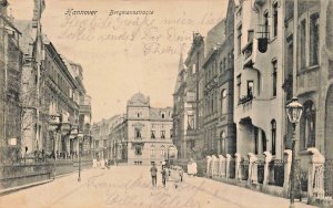 HANNOVER GERMANY~BERGMANNSTRASSE Bergmannstraße~1913 KUGELMANN POSTCARD