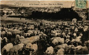 CPA Le CREUSOT - La Foire - Place de la Molette (386733)