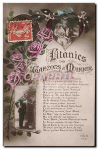 Old Postcard Litany Garcors has Marier Marriage