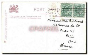 Old Postcard Fantasy Illustrated songs Auld Lang Syne