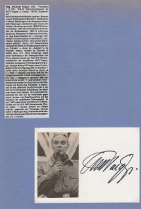 Alexander Haig Ronald Reagan Secretary of State Signed Autograph