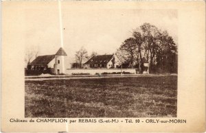 CPA Orly sur Morin Chateau de Champlion FRANCE (1301441)