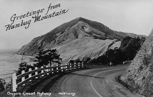 Greetings from Humbug Mountain real photo - Oregon Coast Highway, Oregon OR  