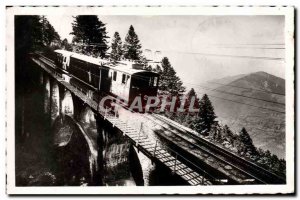 Modern Postcard Luchon Railway cogwheel Superbagneres
