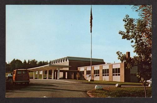 ME Entrance Telstar High School BETHEL MAINE Postcard