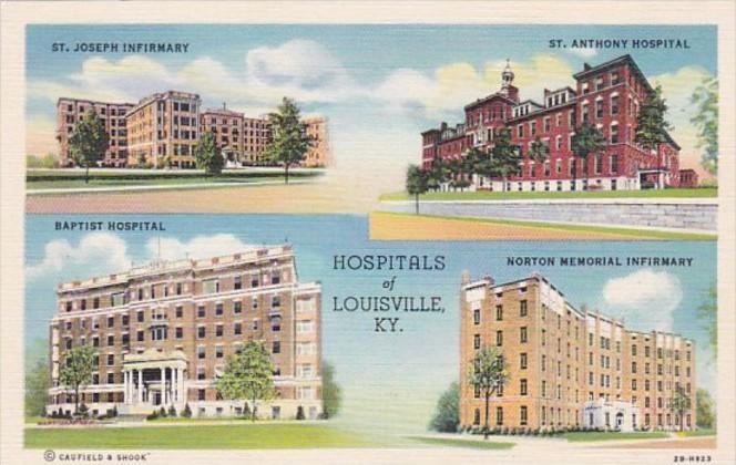 Kentucky Louisville Baptist Hospital St Joseph Hospital St Anthony Hospital &...