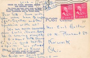 The Alamo Under Six Flags - San Antonio, Texas TX Postcard