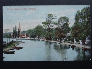 Norfolk THORPE VILLAGE nr Norwich c1906 Postcard by Valentine 5425XJV