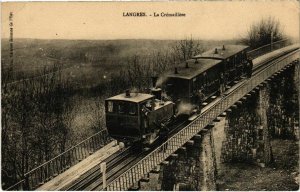 CPA LANGRES - La Cremaillere TRAIN (104658)