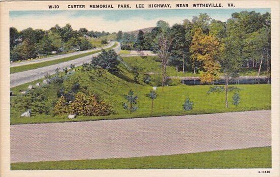 Carter Memorial Park Lee Highway Wythville Virginia