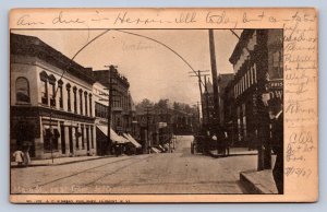 J87/ Watson West Virginia Postcard c1910 Main Street Stores Jefferson  285