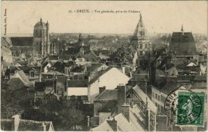 CPA DREUX-Vue générale prise de Chateau (42961)