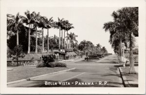 Bella Vista Panama Unused Flaiau Real Photo Postcard F13