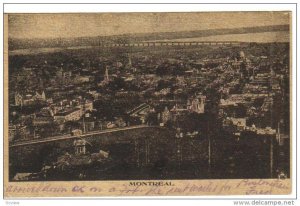 MONTREAL, Quebec, Canada, PU-1908; Panoramic View