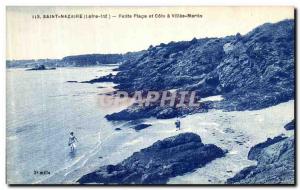 Postcard Old Saint Nazaire Peitte Beach and Cote Martin Cities