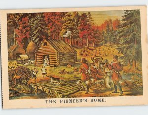 Postcard The Pioneer's Home, The West