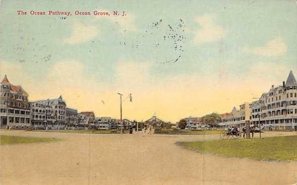 The Ocean Pathway in Ocean Grove, New Jersey