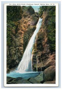 c1915-20 Glen Ellis Falls, Pinkham Notch, White Mts. N. H. Postcard P7E