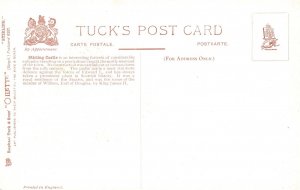 Vintage Postcard Stirling Castle Steep Cliffs Scotland Historical Architectural