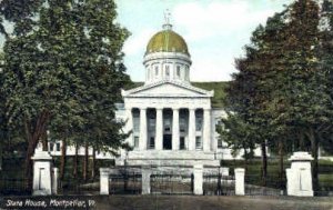 State Capitol - Montpelier, Vermont VT Postcard