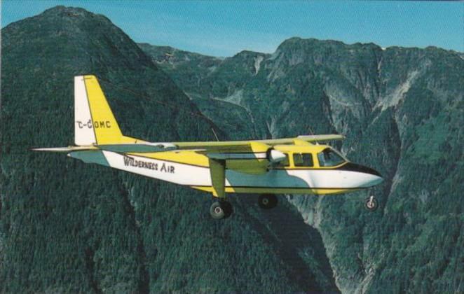Wilderness Airline Pilatus BN-2A-26 Islander Over Bella Coola Valley British ...