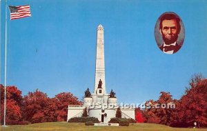 Lincoln Monument, Land of Lincoln - Springfield, Illinois IL