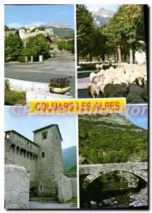 Old Postcard Haute Provence Haute Vallee du Verdon Remembrance Colmars the Alps