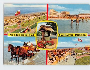 Postcard Nordseeheilbad Cuxhaven-Duhnen, Cuxhaven, Germany