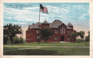 Postcard Science Hall Beloit College Beloit WI