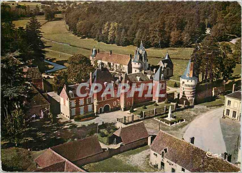 Postcard Modern Fraze (E and L) Aerial view the castle