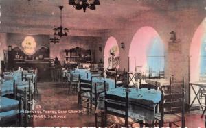 CIUDAD VALLES S L P MEXICO COMEDOR~HOTEL CASA GRANDE~COLOR REAL PHOTO POSTCARD