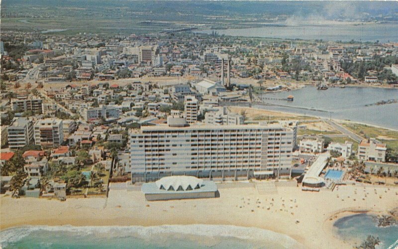 San Juan Puerto Rico 1969 Postcard La Concha Hotel  