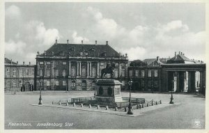 Postcard Europe Denmark Copenhagen Amalienborg palace