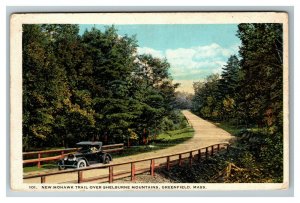 New Mohawk Trail Over Shelburne Mountains, Greenfield MA c1920 Postcard K14 