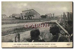 Old Postcard End of Tragedy & # 39A terror Choisy le Roi L & # 39attaque