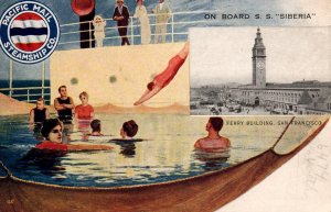 on Board SS Siberia Steamer