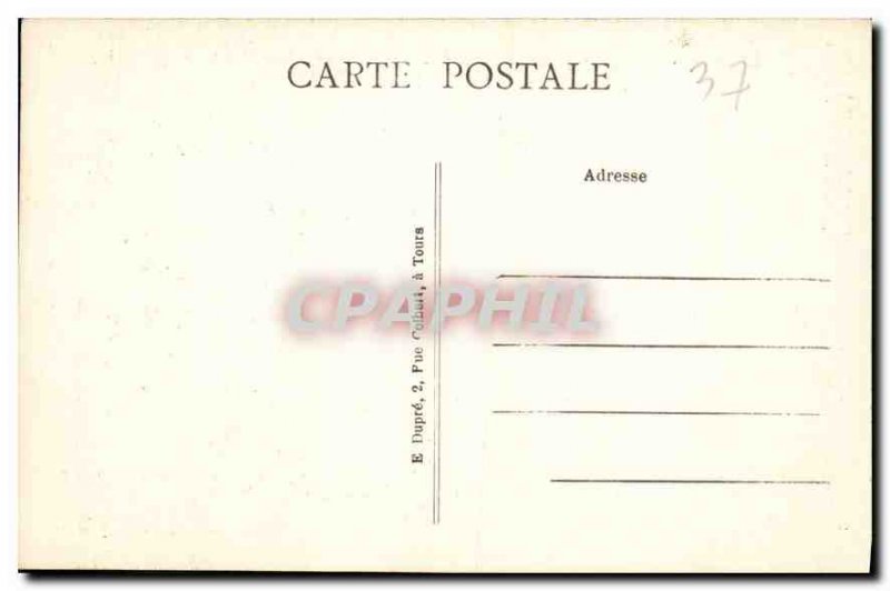 Postcard Old Amboise Castle Chapelle Saint Hubert