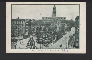 Michigan DETROIT Cadillac Square pm1907 ~ Und/B