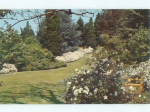 Pre-1980 GARDEN SCENE Winterthur - By Wilmington Delaware DE AF6581